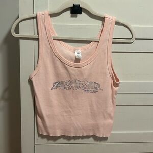 Quiet Storm Light Pink Tank Top